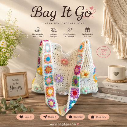 BloomLoom™ Crochet Bag